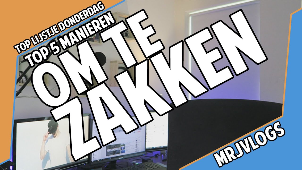 TOP 5 manieren om te zakken | Top Lijstje | MRJVLOGS