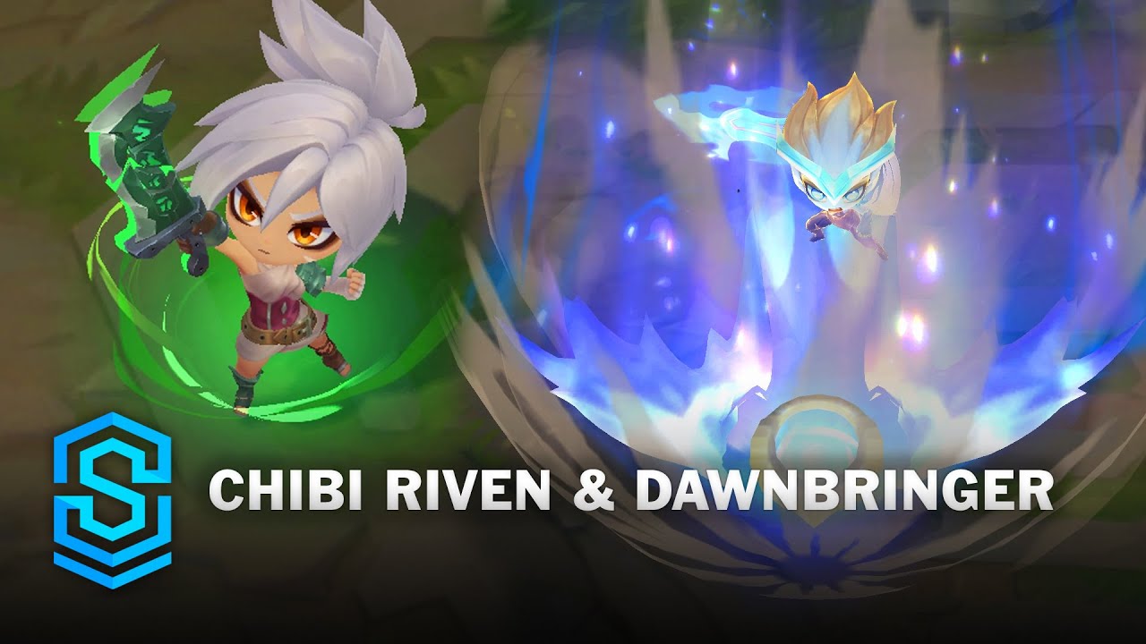 Chibi Riven & Chibi Dawnbringer Riven | Teamfight Tactics
