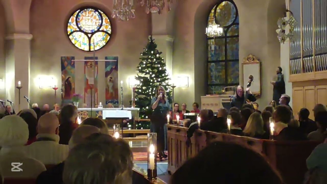 Julkortet  by church choir Norrtalje Sweden