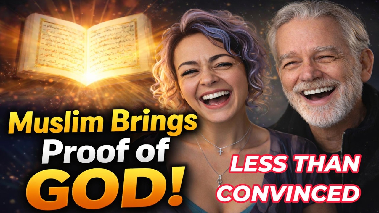 Muslim Brings PROOF of his God! Hey, Quit Laughing!