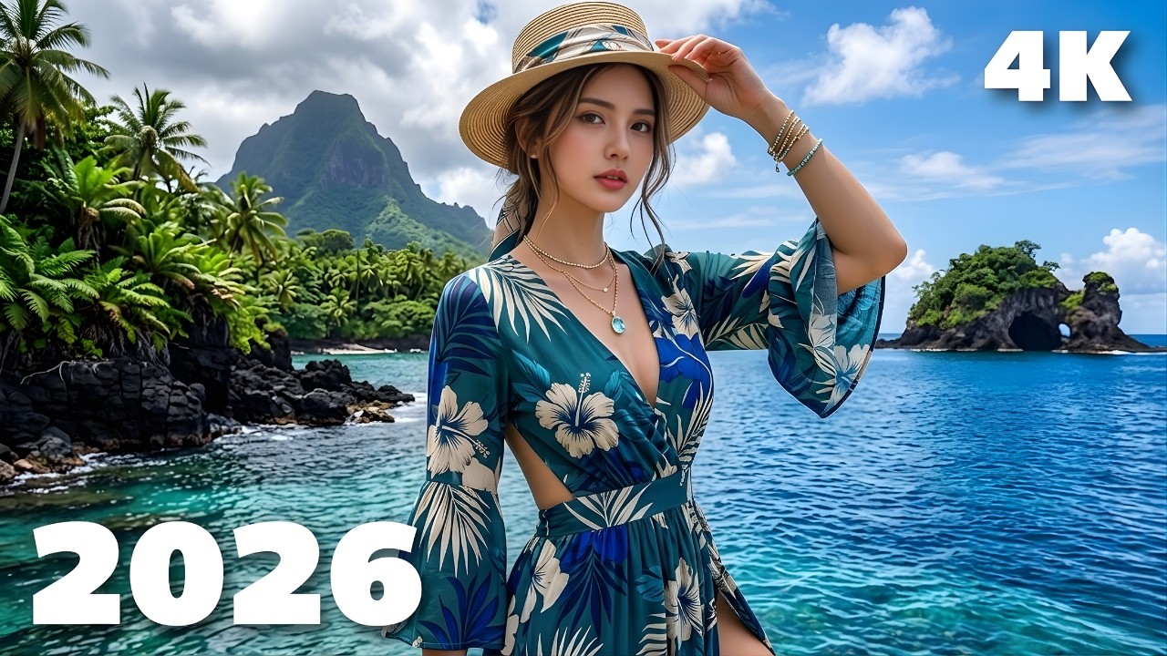 🏖️ Best Vocal Tropical Deep House Mix 2026 | Chill Summer Relaxing Vibes Beach 4K UHD