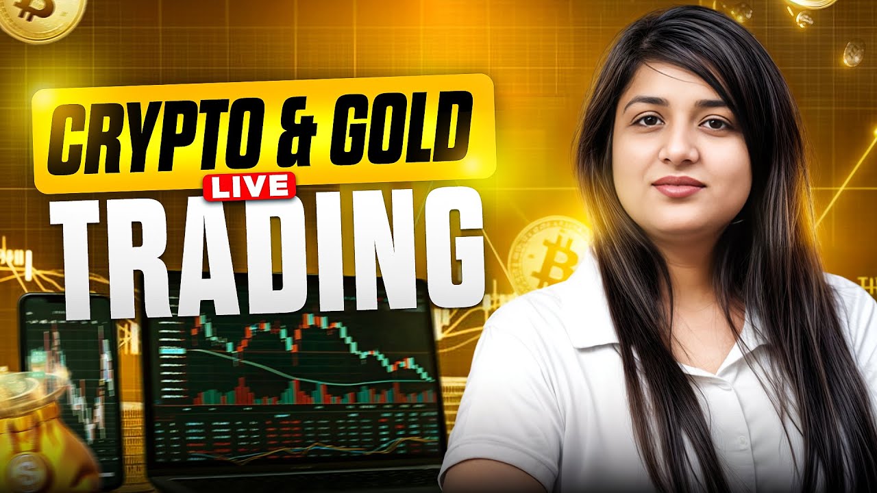 Crypto Gold Live Trading | 30JAN 