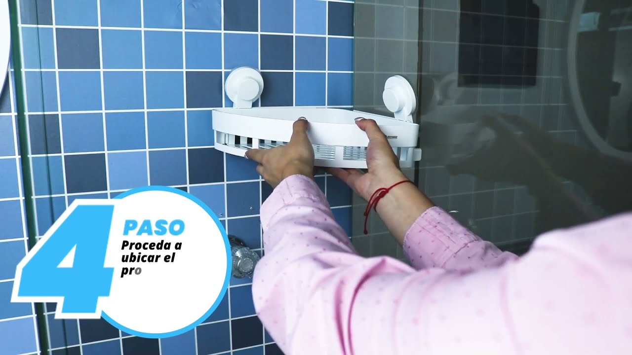 ORGANIZADOR DE BAÑO ESQUINERO VENTOSA Ref. YW338