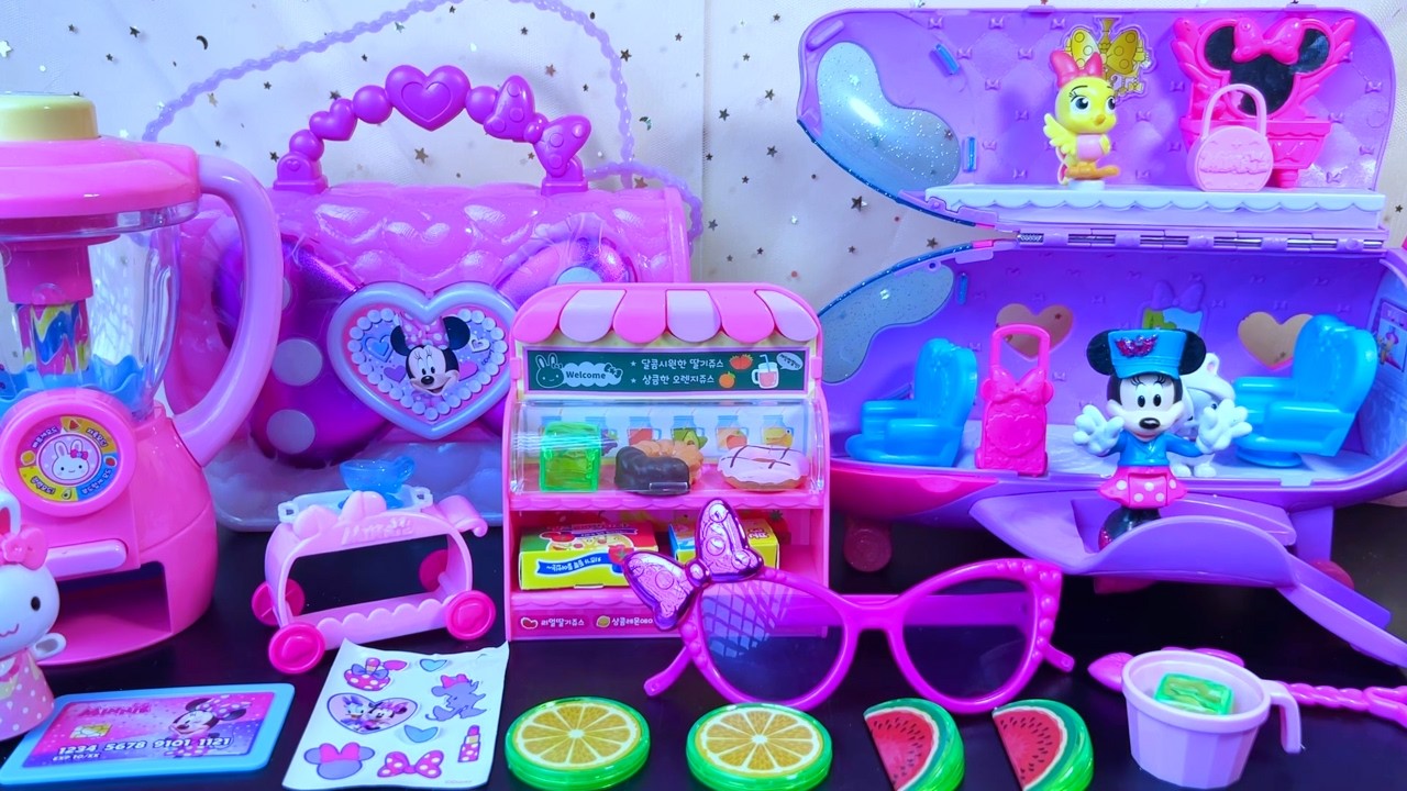 Satisfying with Unboxing Disney Minnie Mouse Toys Collection ASMR