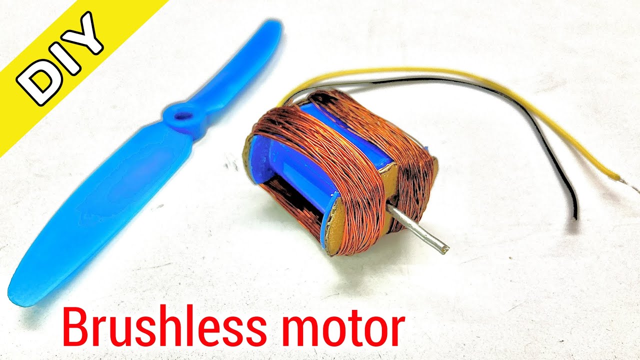 How To Make Simple Brushless motor | DIY