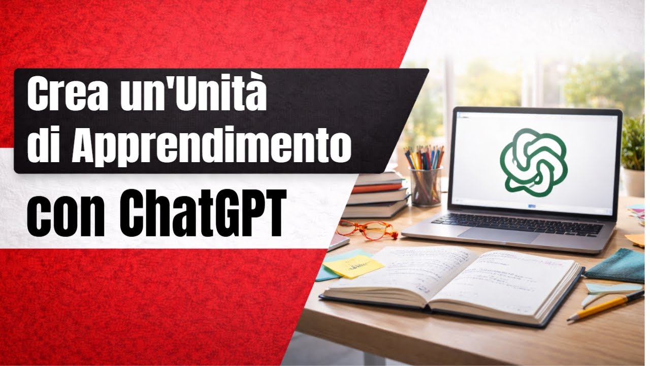 Progetta Unità di Apprendimento con Chatgpt | Intelligenza artificiale a Scuola