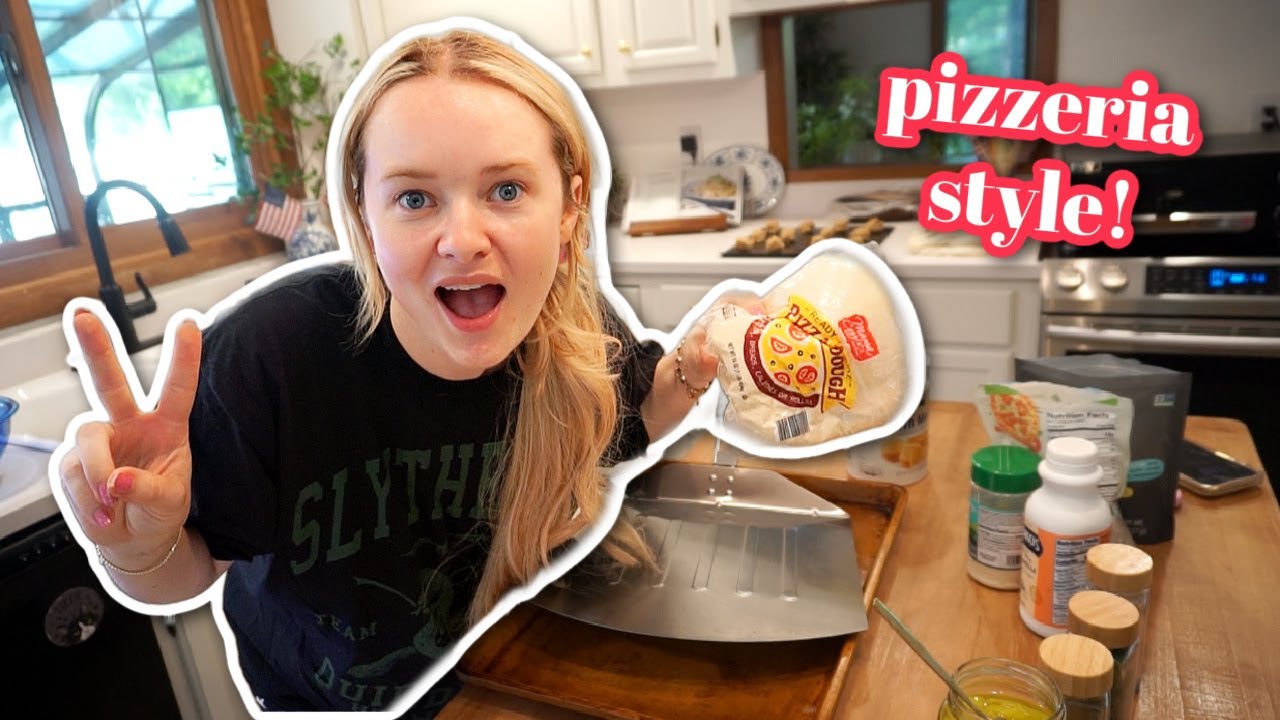 a pizza party after a productive day!