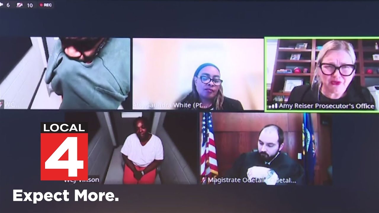Court outburst stuns as suspects face 19 felony charges in Northfield Township double homicide