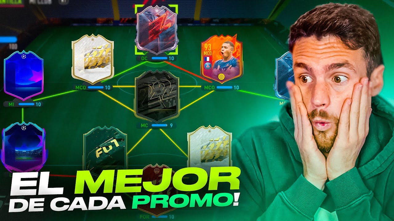 FICHO AL MEJOR JUGADOR DE CADA PROMO EN FIFA 22 !!