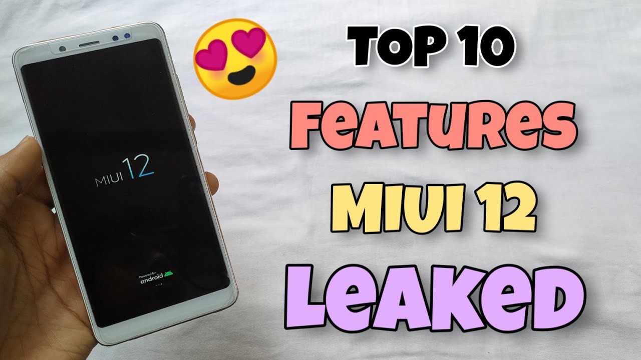 OFFICIAL MIUI 12 - TOP 10 Features Leak | Check Out Now 😲😲