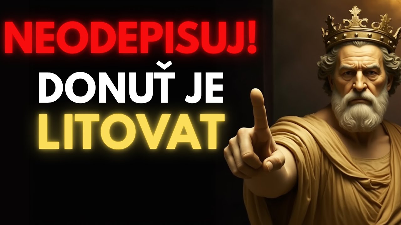 Napsali Ti Po Tvém Tichu? Odpověz Takhle a Znič Jejich Ego | Stoicismus