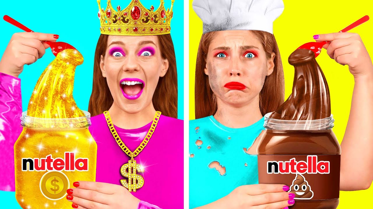 Cuisson Défi Cher VS Bon Marché | Idées Folles à Cuisiner par Fun Tun