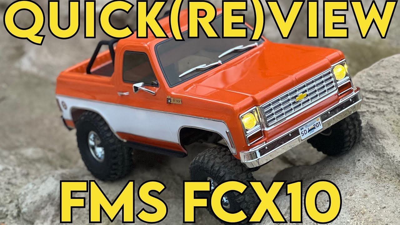 Crawler Canyon Quick(re)view: FMS FCX10 K5 Blazer