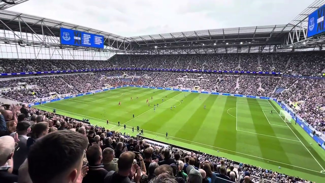 Everton new stadium | Hill Dickinson Stadium | EVERTON vs ROMA