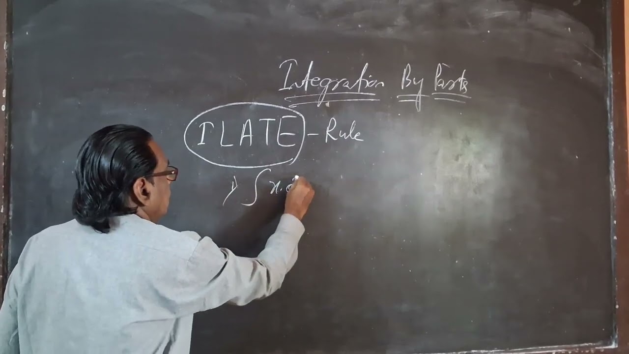 Indefinite Integration for Class Xll Students using By Parts 