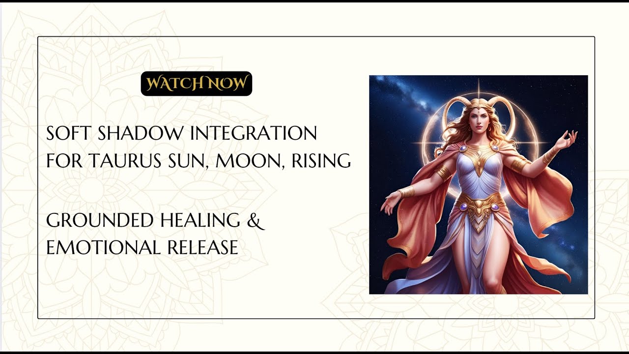Soft Shadow Integration for Taurus Energy | Grounded Healing & Self-Acceptance
