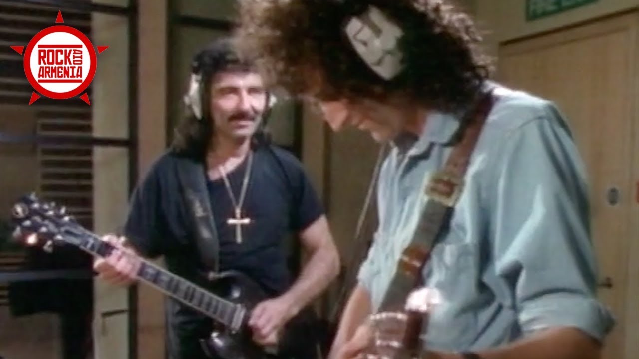 Brian May & Tony Iommi Recording Together
