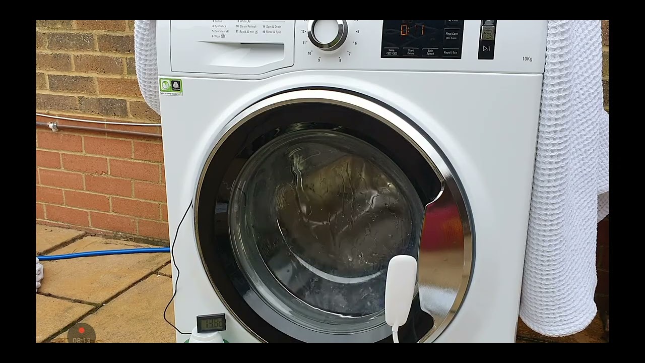 Lave linge hotpoint active care cycle express 20 à 20 degré et 800tourmin 