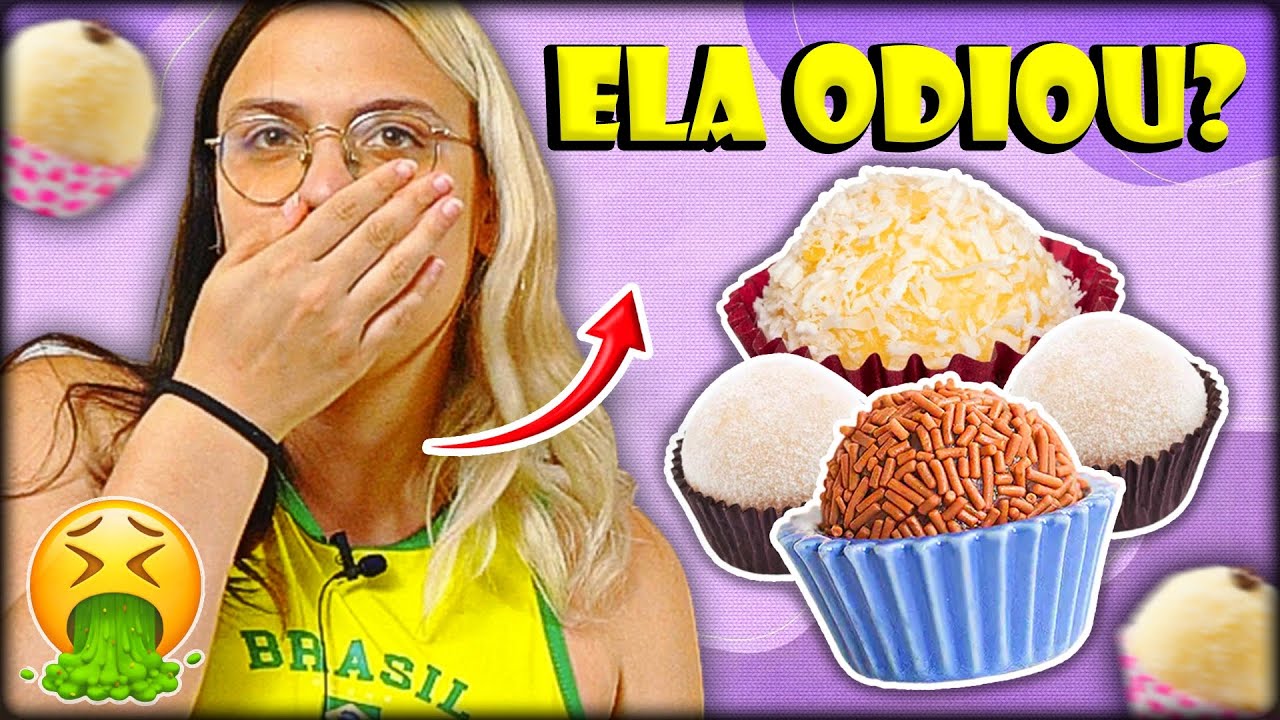 JOVENS ESPANHÓIS PROVANDO DOCES BRASILEIROS PELA PRIMEIRA VEZ! (BRIGADEIRO, BEIJINHO, COCADA)