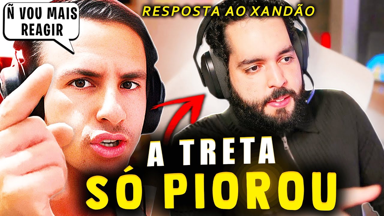 SUPER XANDÃO FOI ACABAR COM A TRETA E ACABOU DEIXANDO O INTELIGENTISTA BRAVO COM ELE