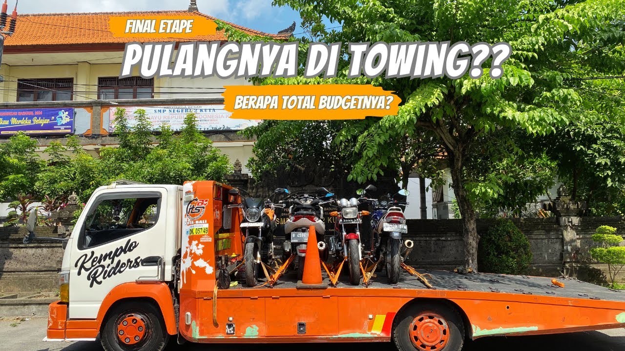 FINAL ETAPE | TOURING JAKARTA-BALI-LOMBOK | Motornya Di Towing ??  | AJ_ID 2024