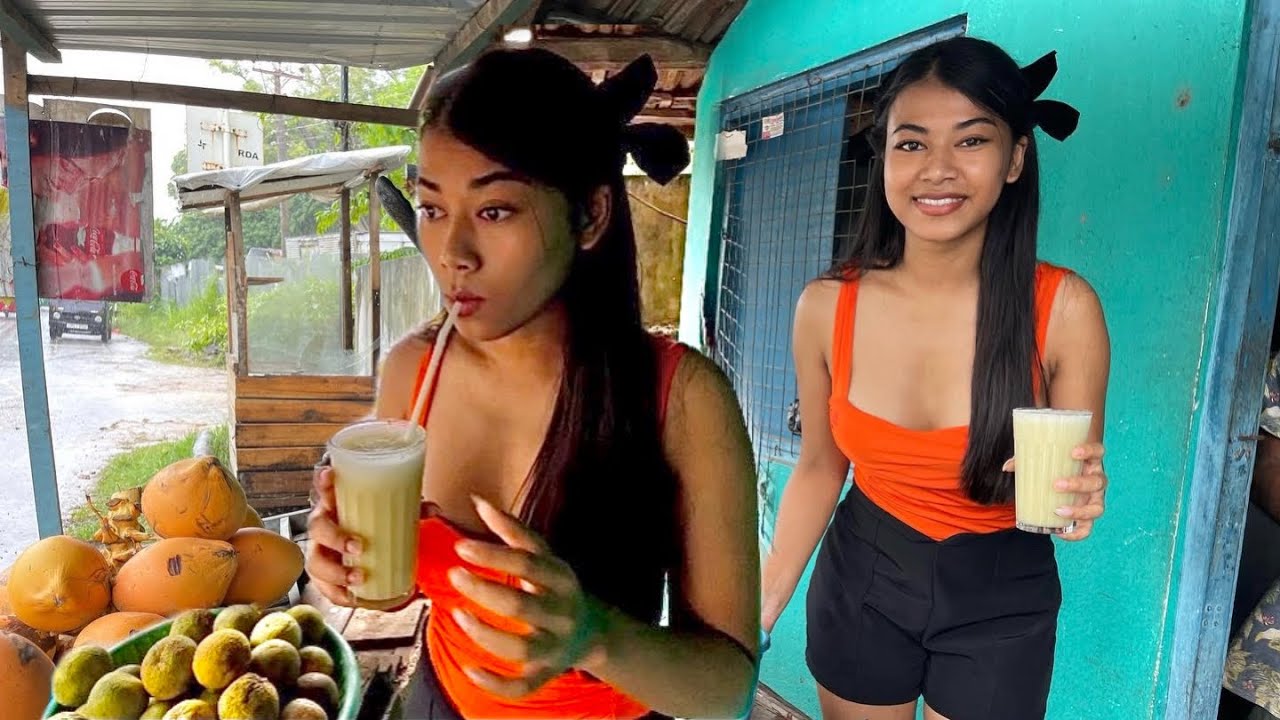 $0.28 Fresh Fruit Juice In Galle Sri Lanka | Street Food Tour