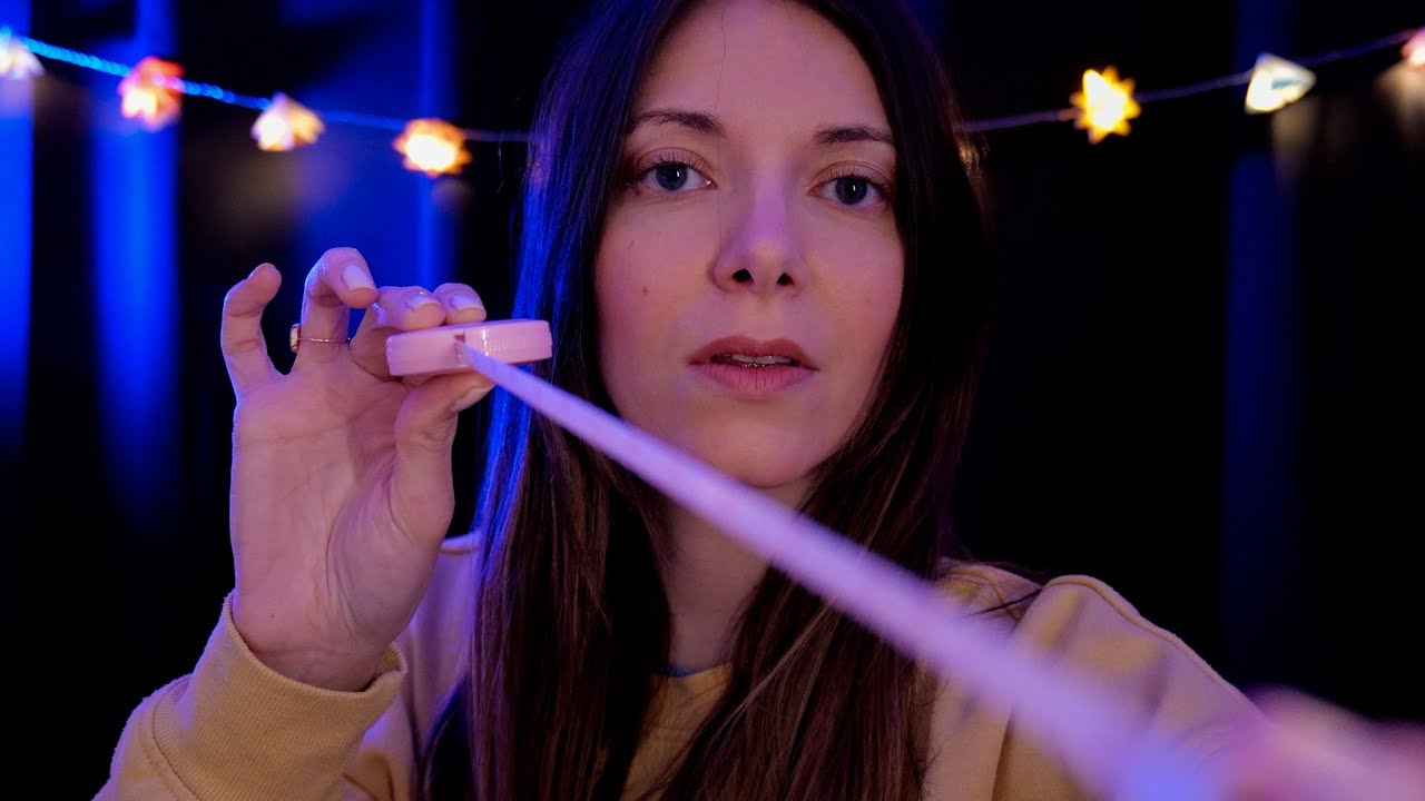 ASMR | Tomando TODAS las MEDIDAS de tu Cara para que te relajes | Love ASMR en español