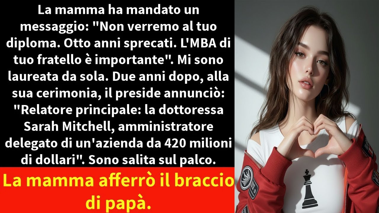 La mamma ha mandato un messaggio: 