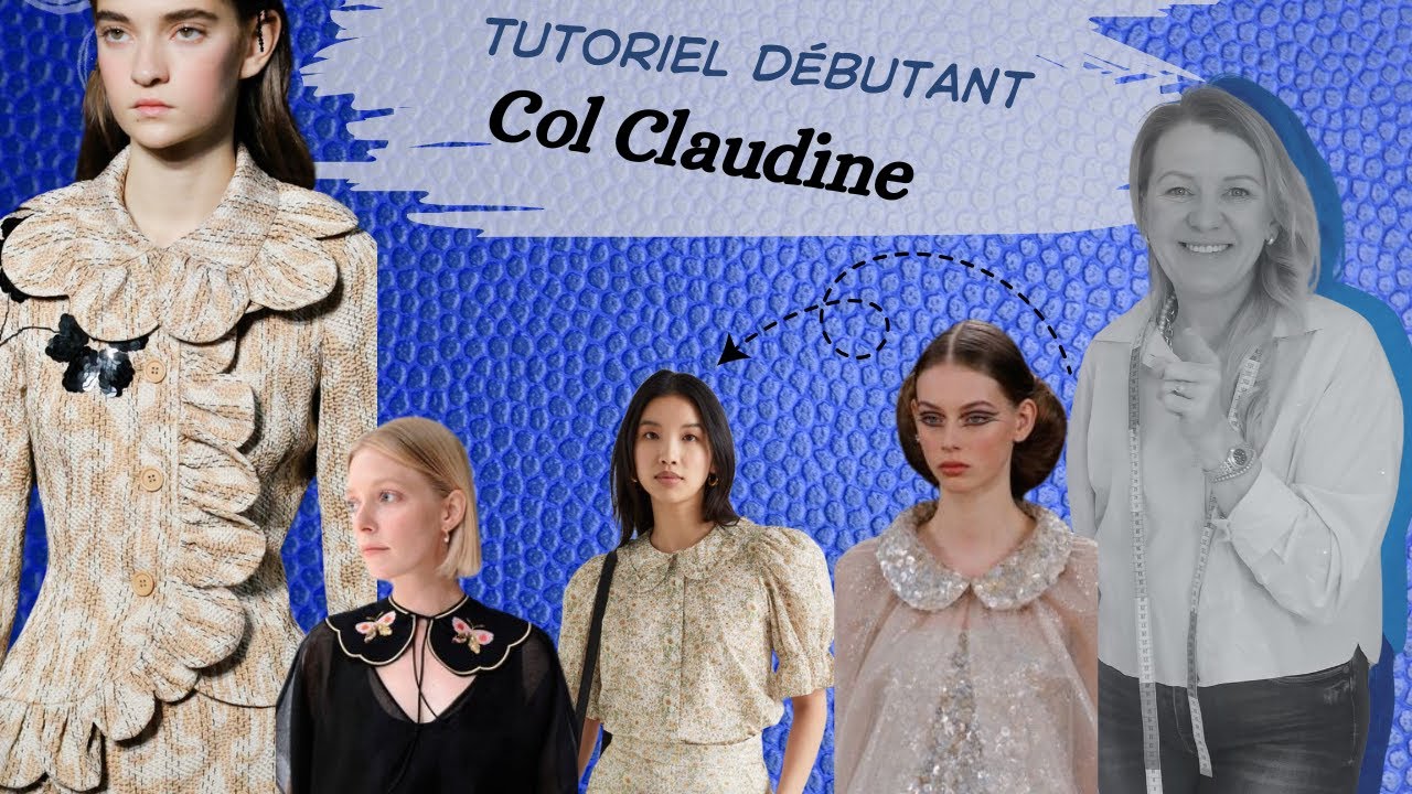 COL CLAUDINE📏✂️ Tracer un col Claudine tendance et intemporel ! ✂️📏