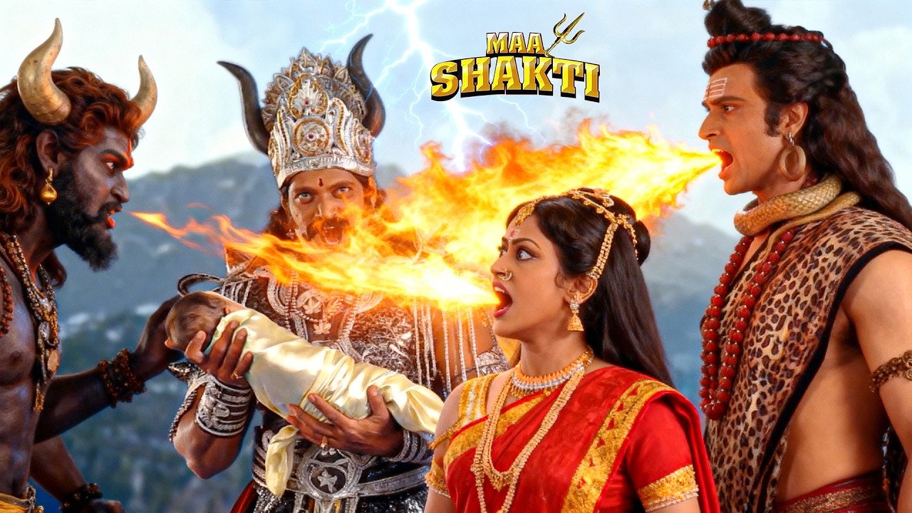 महादेव और माँ पार्वती ने तारकासुर और राक्षसों को जलाकर राख कर दिया | माँ शक्ति | Devotional Serial