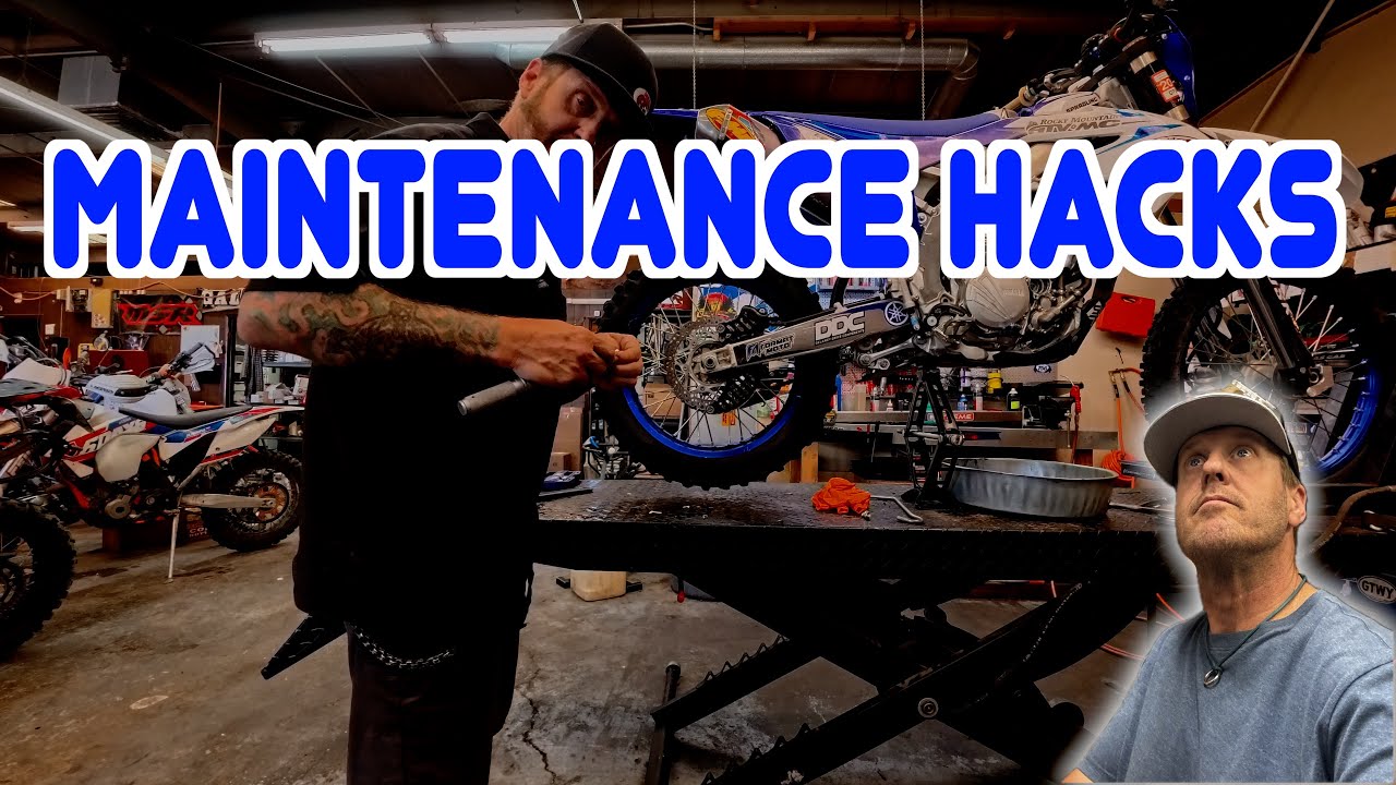 Dirt Bike Maintenance Hacks For Beginners