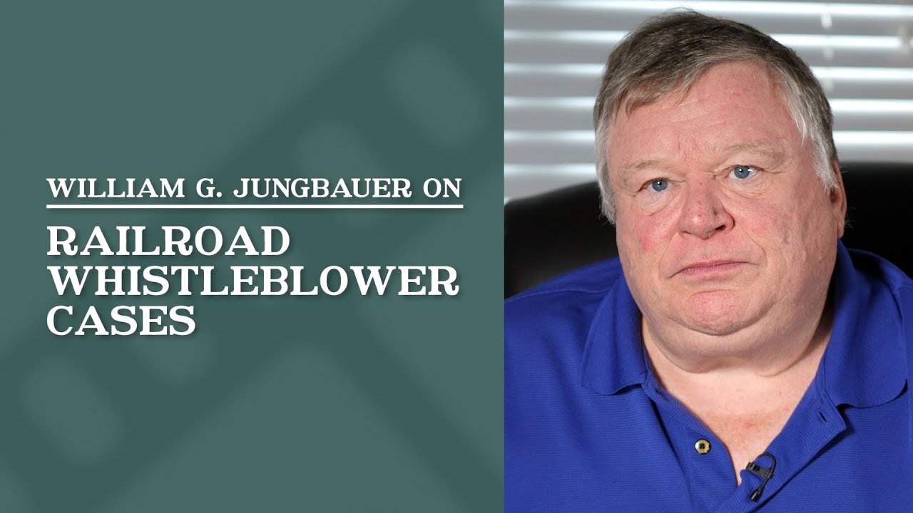Railroad Whistleblower Cases | St. Paul MN Personal Injury Attorney | William G. Jungbauer