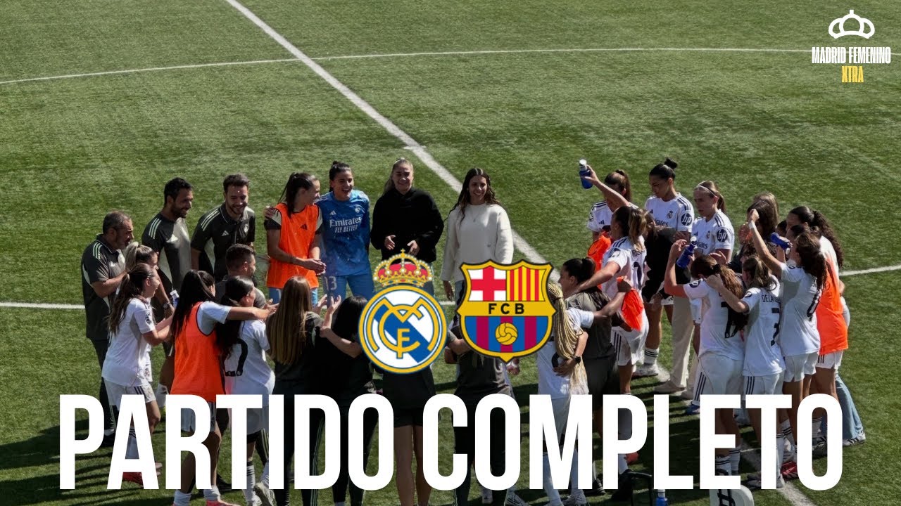 REAL MADRID B vs FC BARCELONA B [27/9/2025] l PARTIDO COMPLETO (1ª RFEF - Jornada 4)