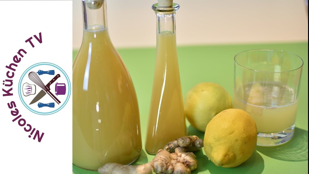 Ingwer - Zitronen - Honig Sirup (gut bei Erkältung oder zur Vorbeugung) - Thermomix®TM5®