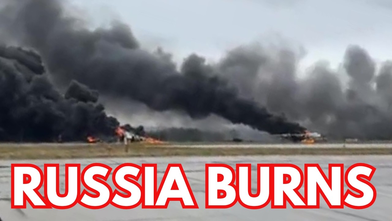 Russian Airfields Are Burning