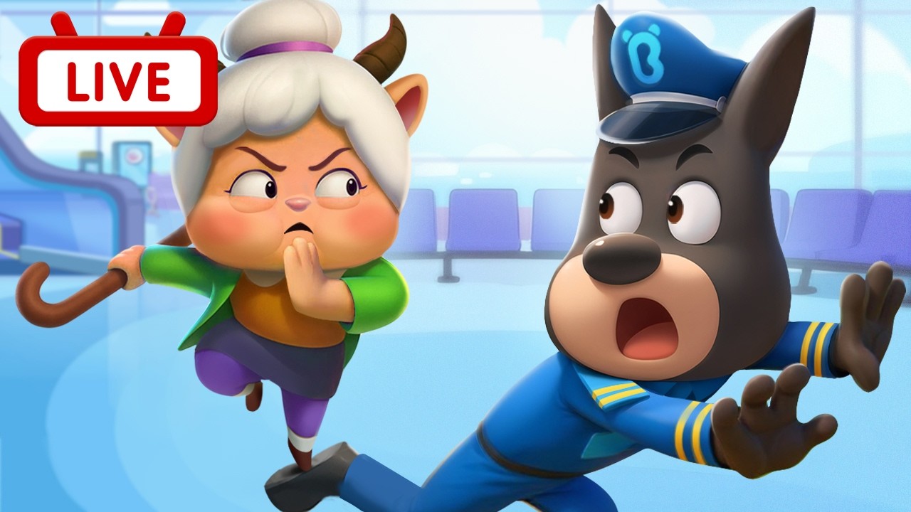 🔴【LIVE】拐孩子的奶奶羊 +更多 | Kids Cartoon | 熱門動畫合集 | 安全警長啦咘啦哆 Sheriff Labrador | BabyBus 寶寶巴士