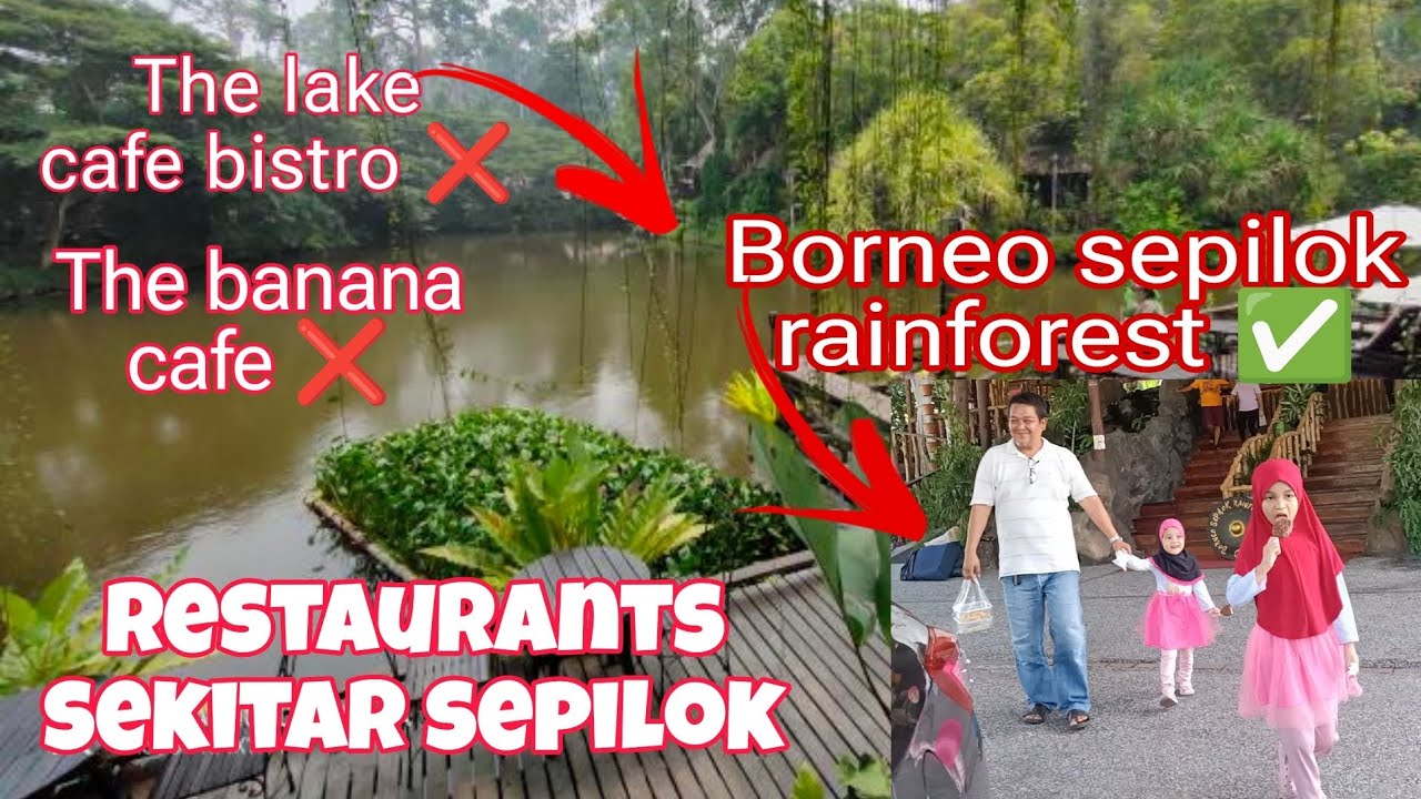 Borneo Sepilok Rainforest Resort || ada swimming pool dekat restaurant