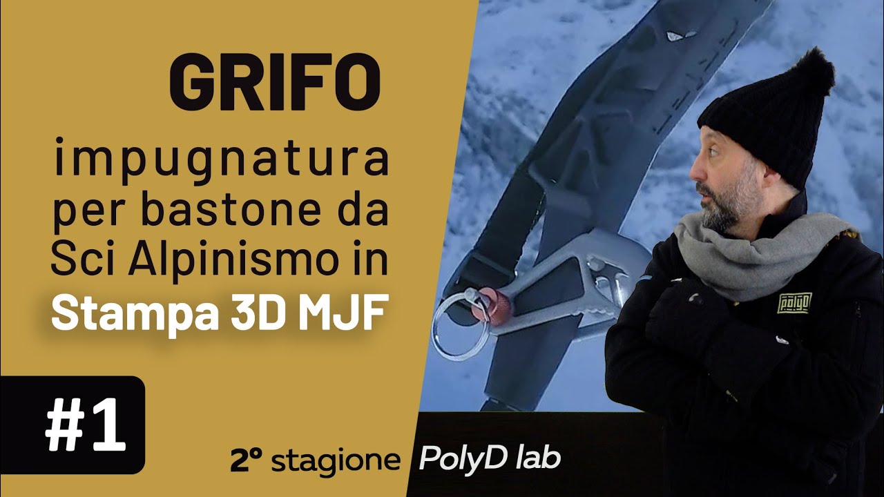 Impugnatura per bastone da Sci Alpinismo #1 - Stampa 3D