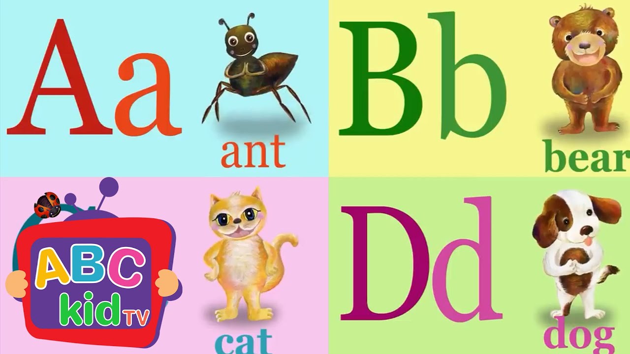 ABC Phonics 2 🐻💛| Animal Stories for Toddlers - ABC Kid TV | Nursery Rhymes & Kids Songs