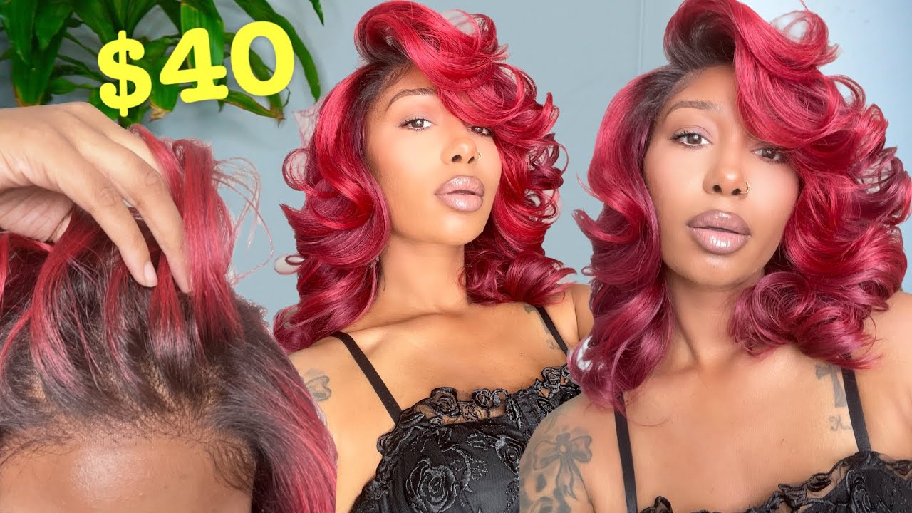 IT’S A SYNTHETIC WIG YALL!!!! Outre 5x5 Lace Closure Wig| Body Wave 16’| Trendy Kay