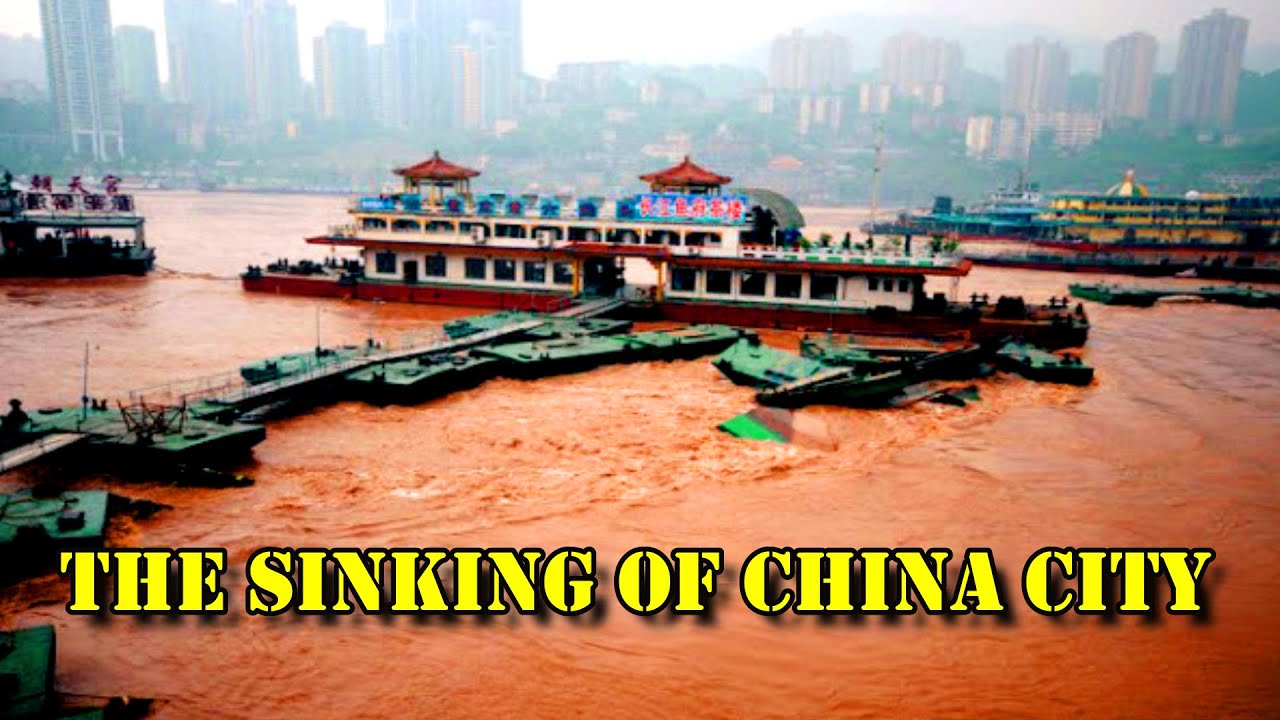Floods in China today! hit the Chongqing region | Flood Cina