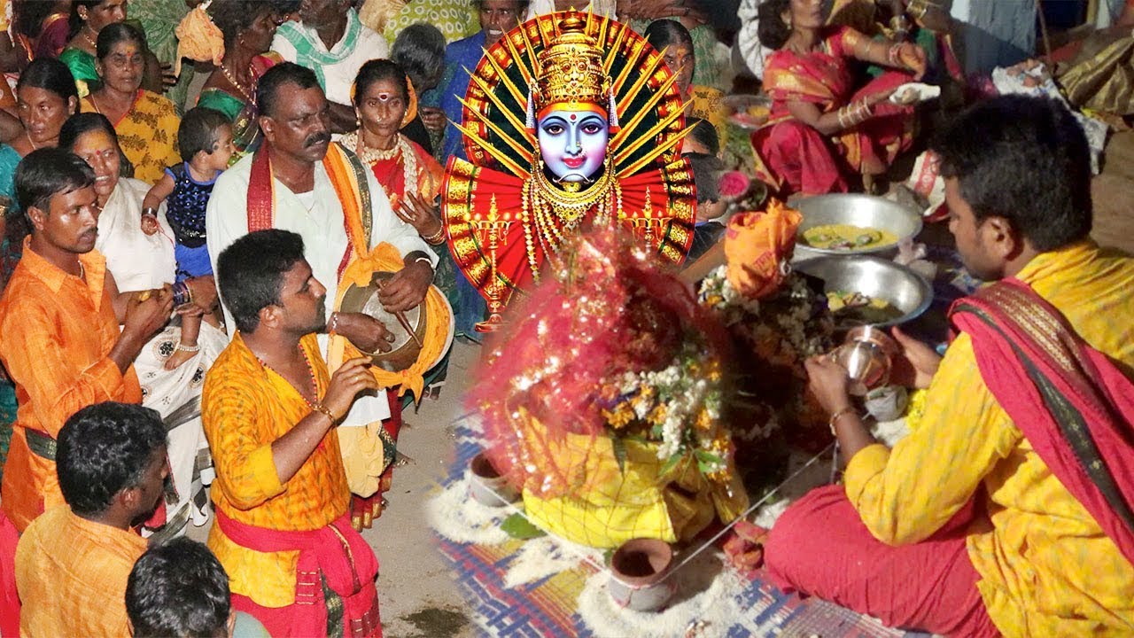 Baindlolla Yellamma Katha in Telangana villages | Village Festivals and lifestyle