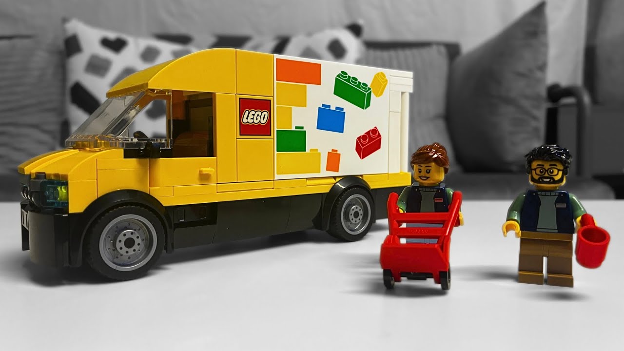 Набор Lego City 60500 «Фургон LEGO» (распаковка и обзор)