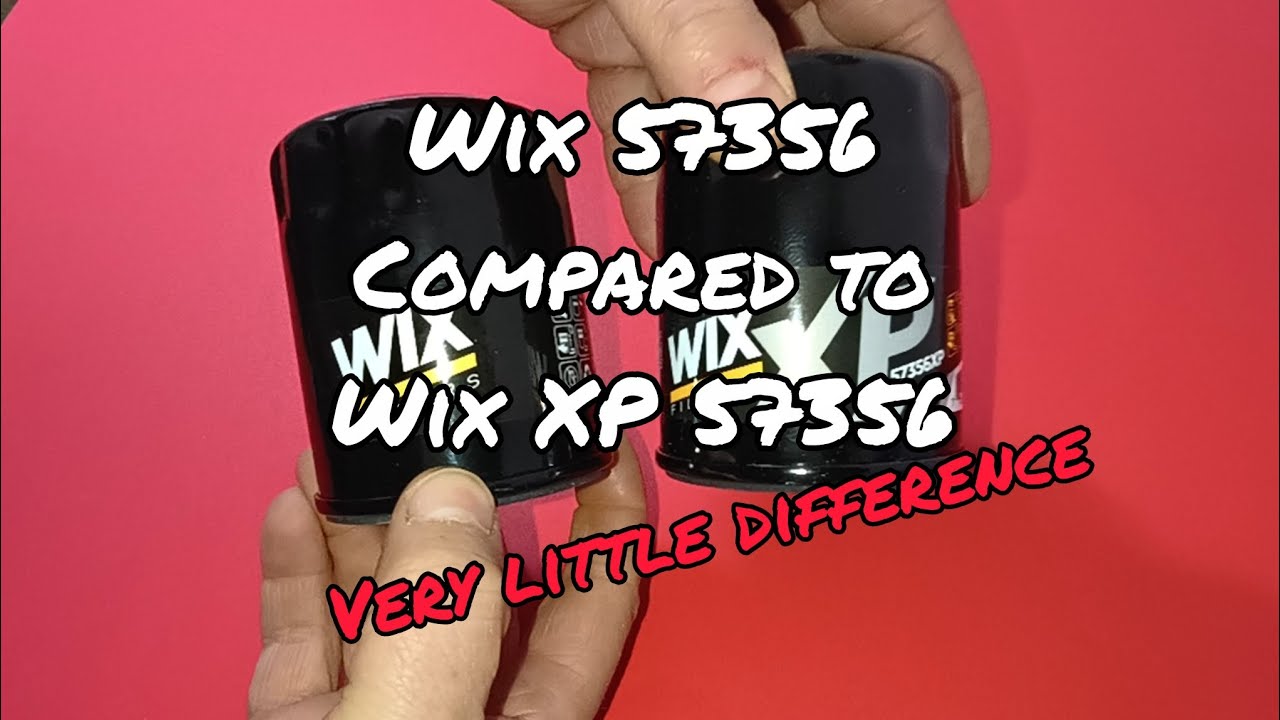 Wix 57356 compared to Wix XP 57356