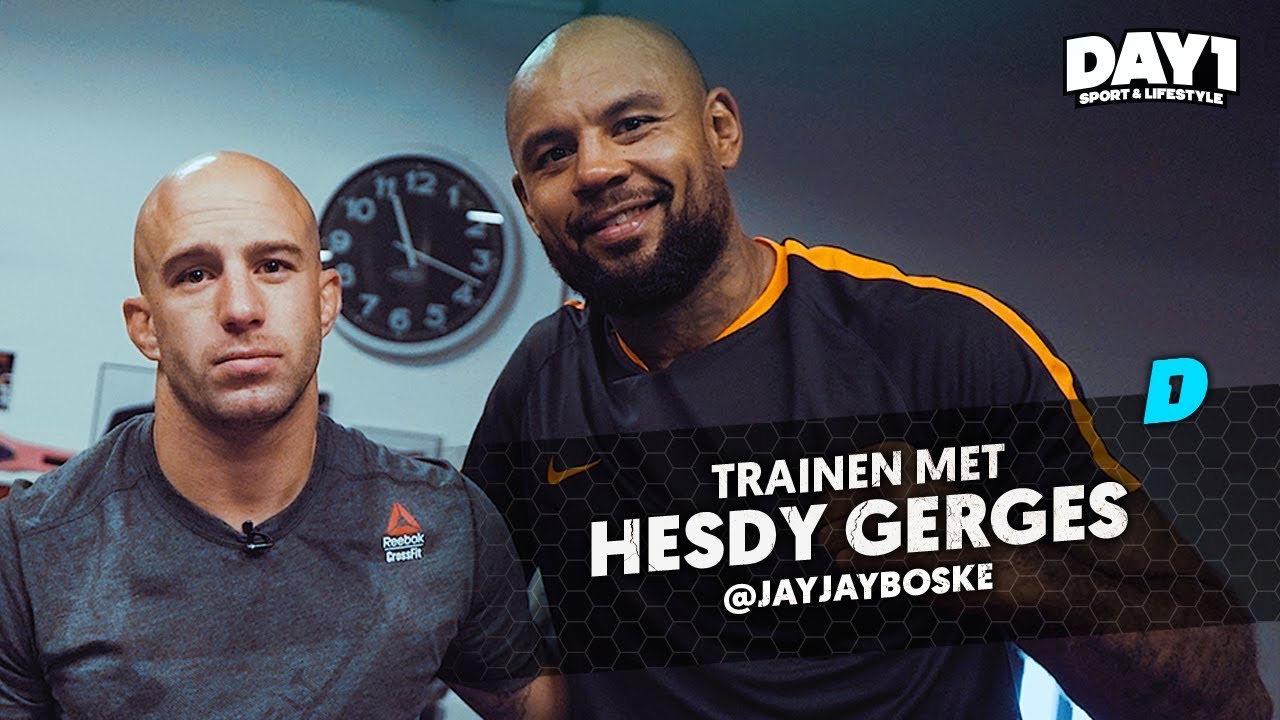 EXPLOSIEVE WORK-OUT met Kickbox Heavyweight Hesdy Gerges | Sporten Met BN'ers | DAY1