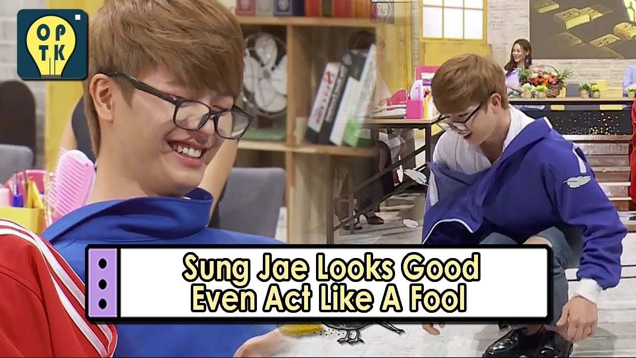 [Oppa Thinking - BTOB] Sung Jae Looks Good Even Acts Like A Fool 20170807