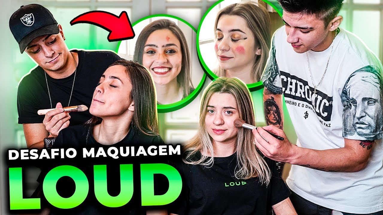 FICARAM COM RAIVA?! BATALHA DE MAQUIAGEM DA LOUD!!