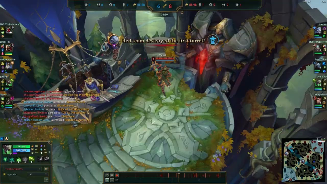 League of Legends: Full game W Twitch 2