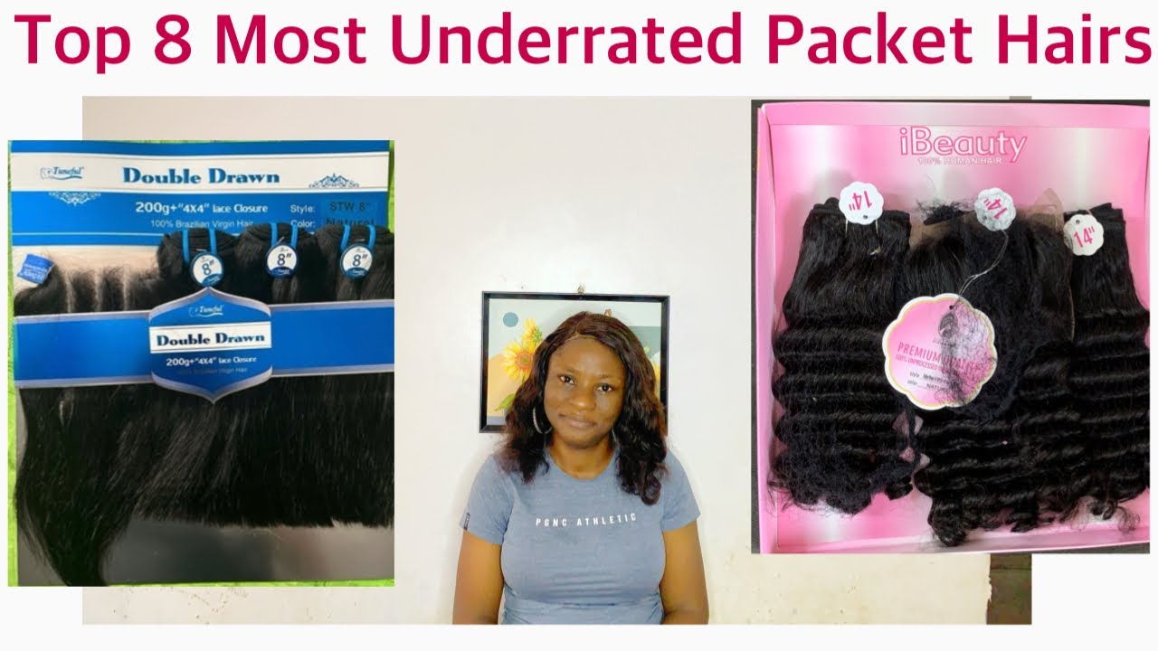 Top 8 Most Underrated Packet Human/Blend  Hairs|Stop Underrating These Packet Hairs In 2025