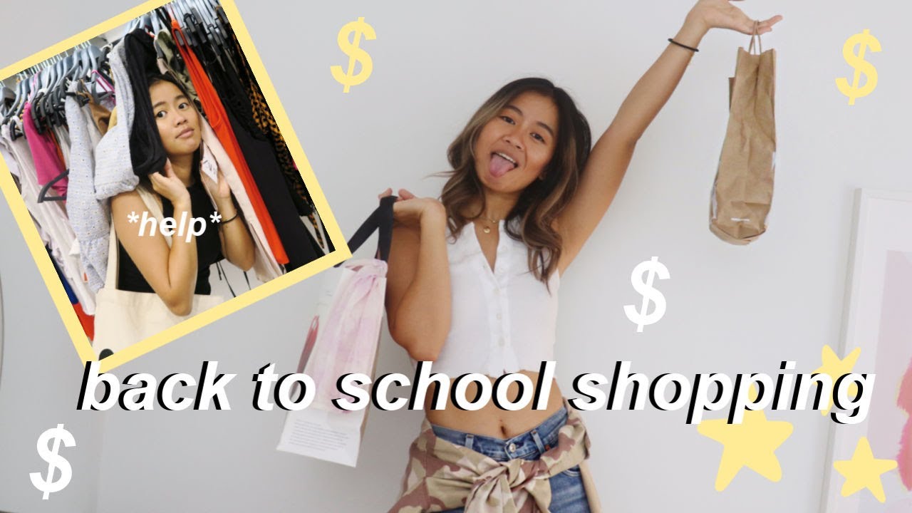 back to school shopping ONLY in the sale section ... *i scored*